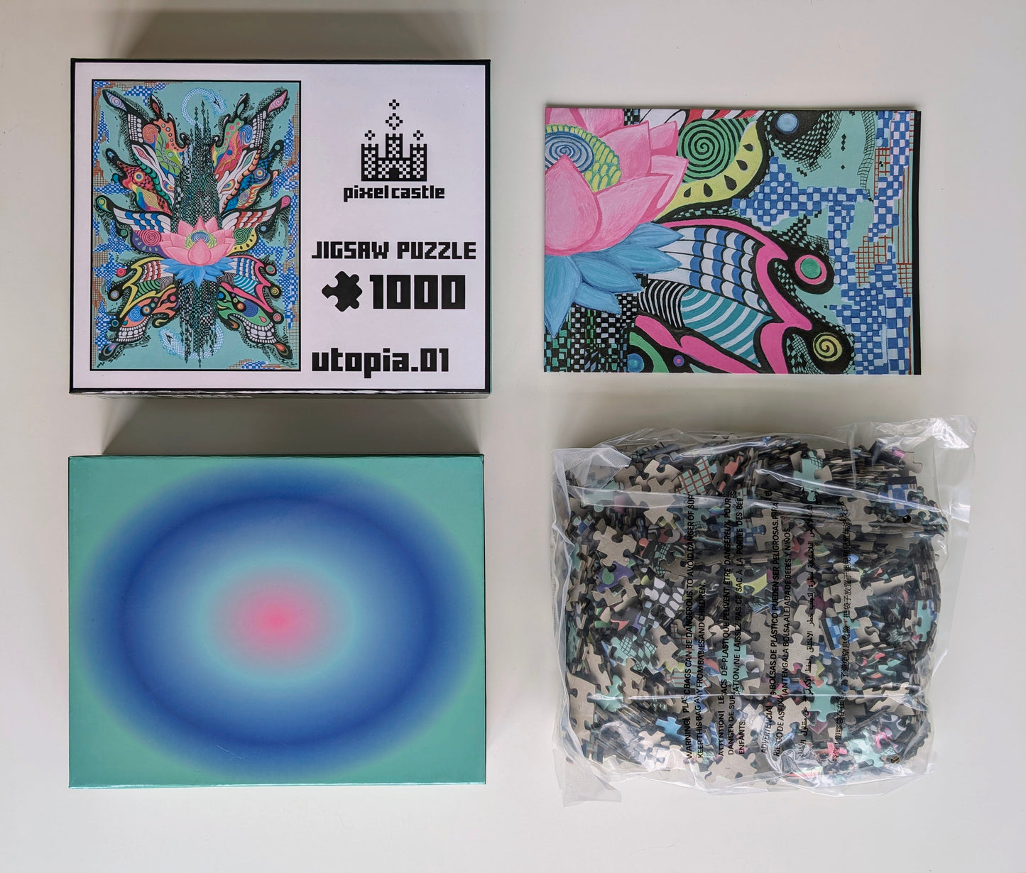 Utopia.01 ~ 1000 Piece Jigsaw Puzzle & Poster